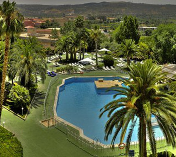 Gartenanlagen Hotel Beatriz Toledo Auditórium & Spa
