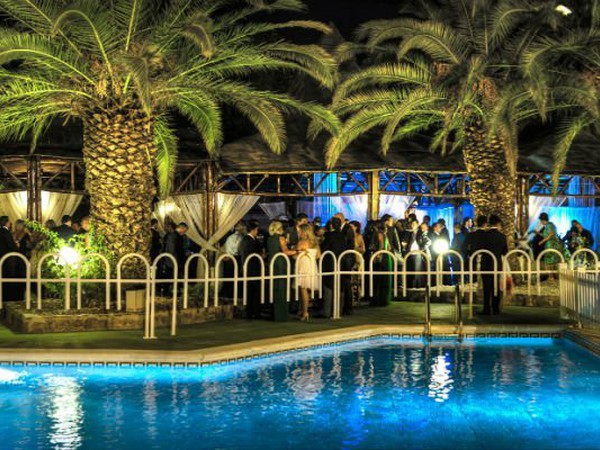 Bar piscina Hotel Beatriz Toledo Auditorium & Spa